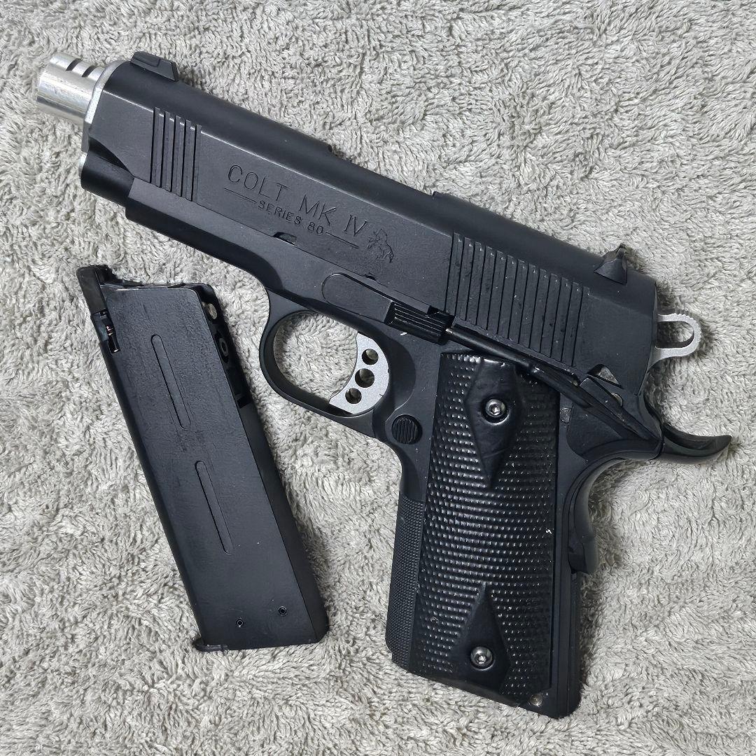 稀少☆ WA Ver.3純正HWガスブロ コルト オフィサーズ キングスカスタム