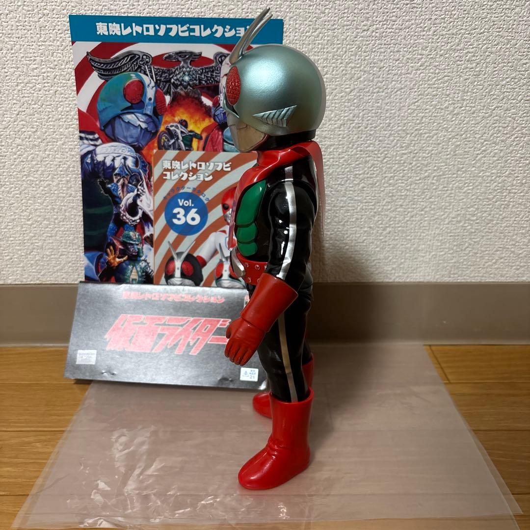 仮面ライダー 東映レトロソフビコレクション 新2号　ソフビ　美品　レア