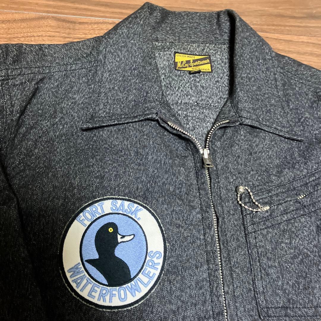 リアルマッコイズ マッコイスポーツウエア ワッペンジャケット