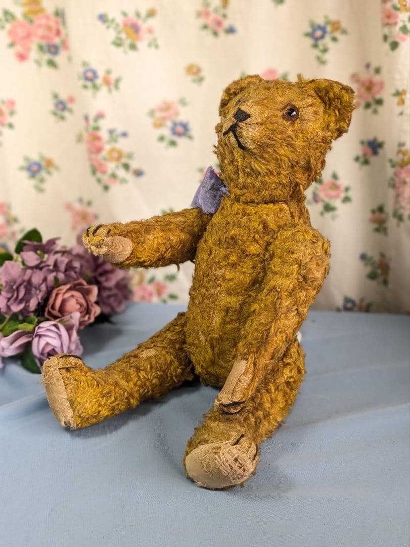 イギリス アンティーク テディベア アンティークベア 35.5cm