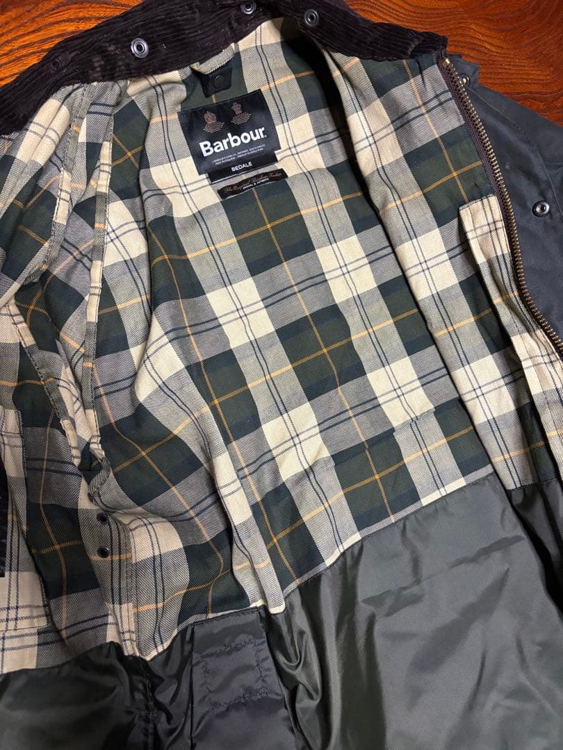 BarbourBEDALEセージ40 2023AW英国製正規品オイルドジャケット