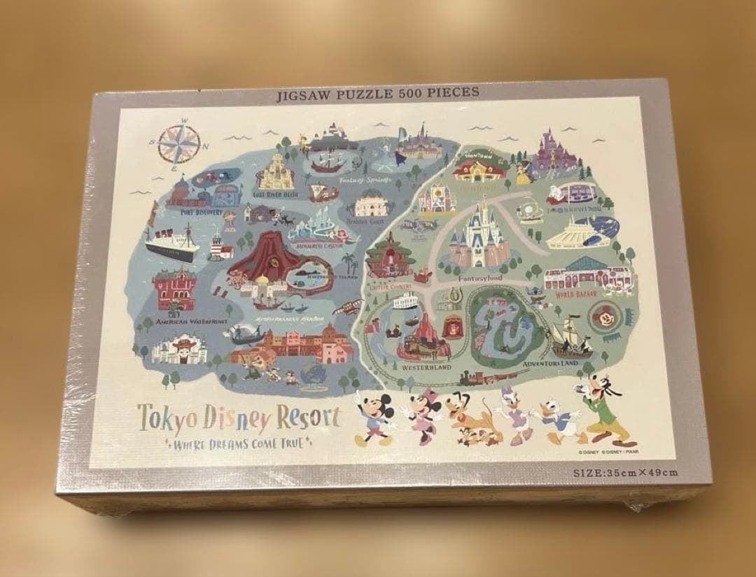 東京ディズニーリゾート ジグソーパズル500ピース - メルカリ