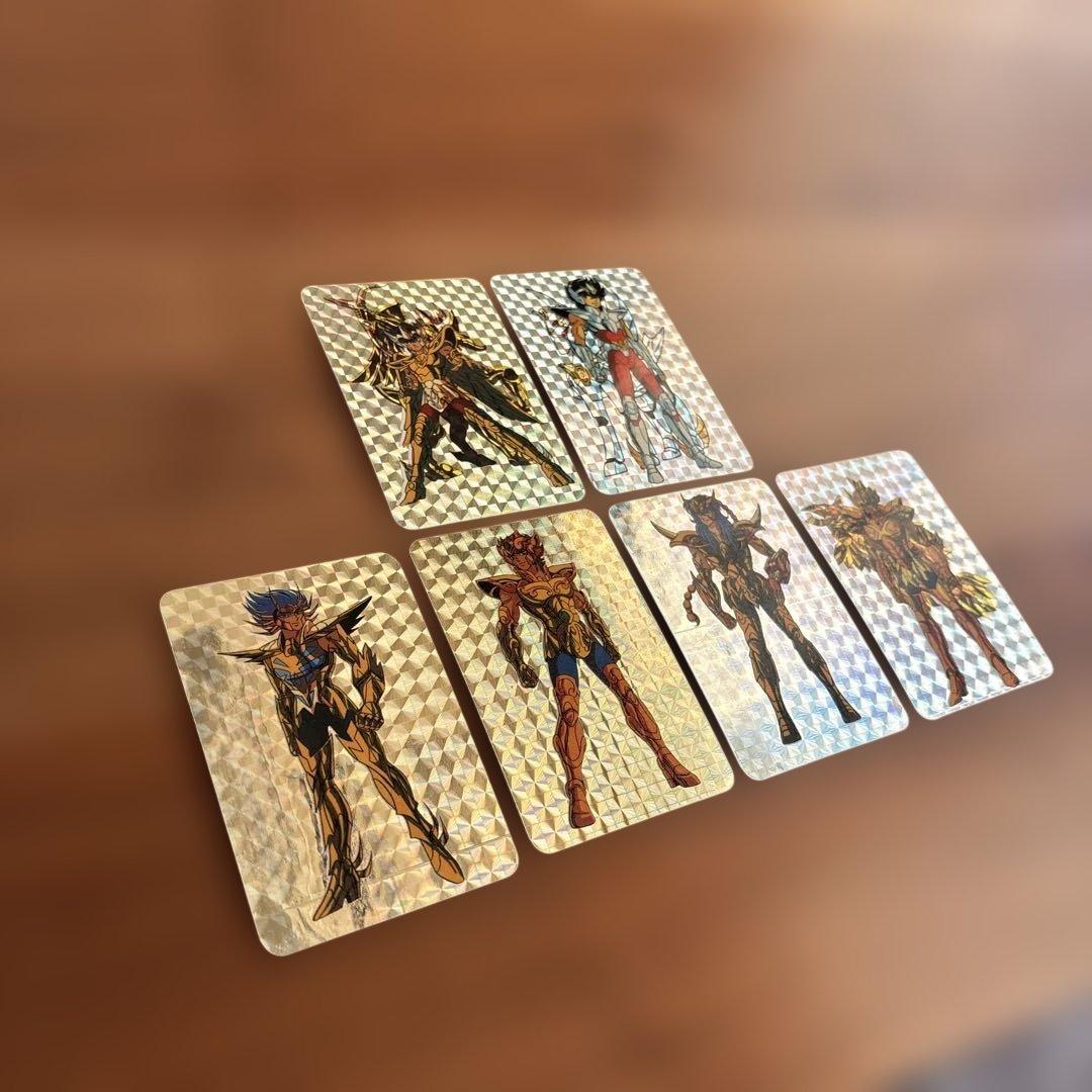 【極美品】聖闘士星矢 ホロカード 6枚セット