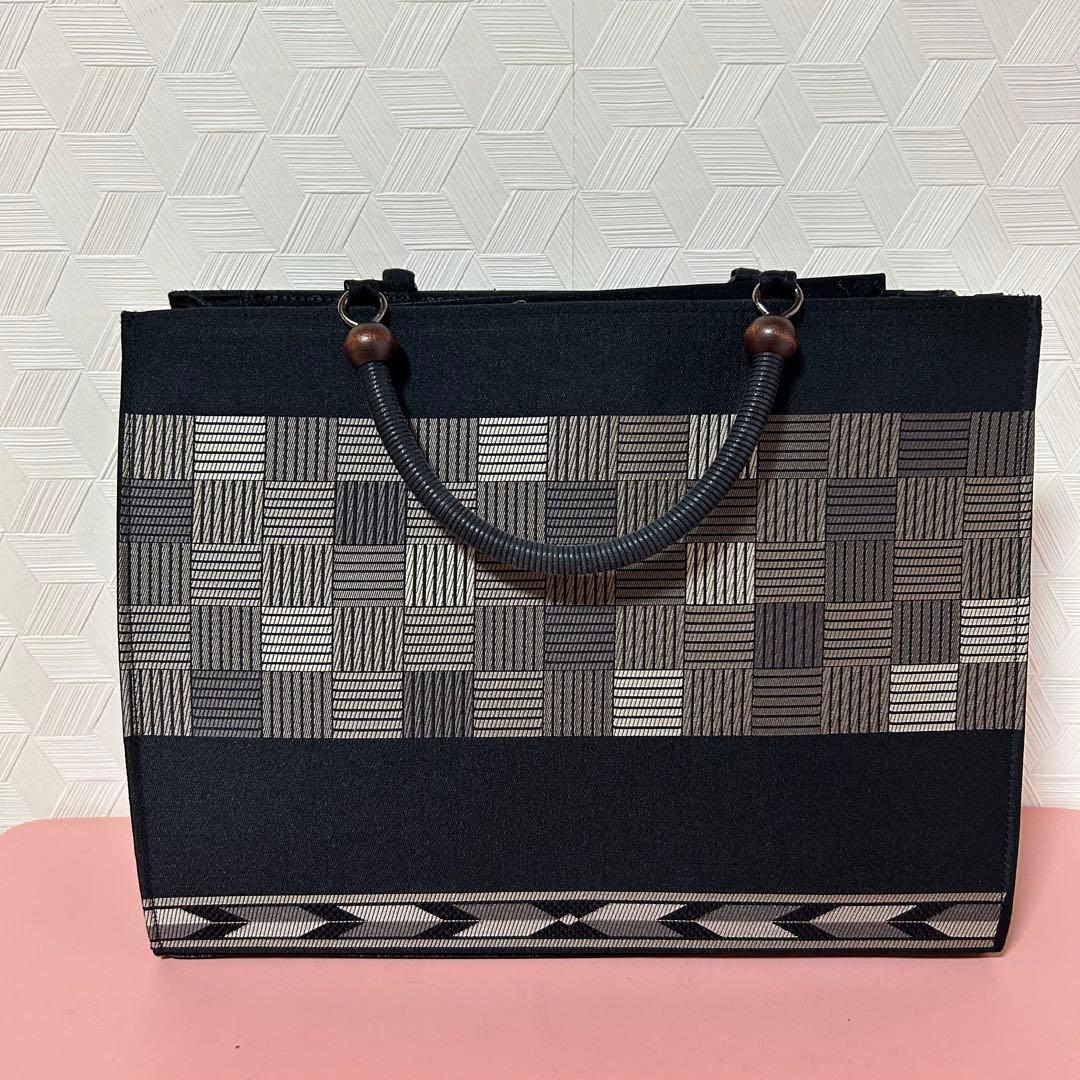 【お買い得品❣️】和装用トートバッグ 35×12×27 底鋲有り