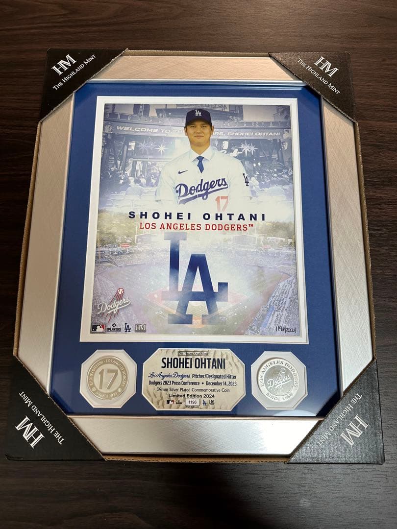 ドジャース 大谷翔平選手 移籍記念プレミアムコインセット