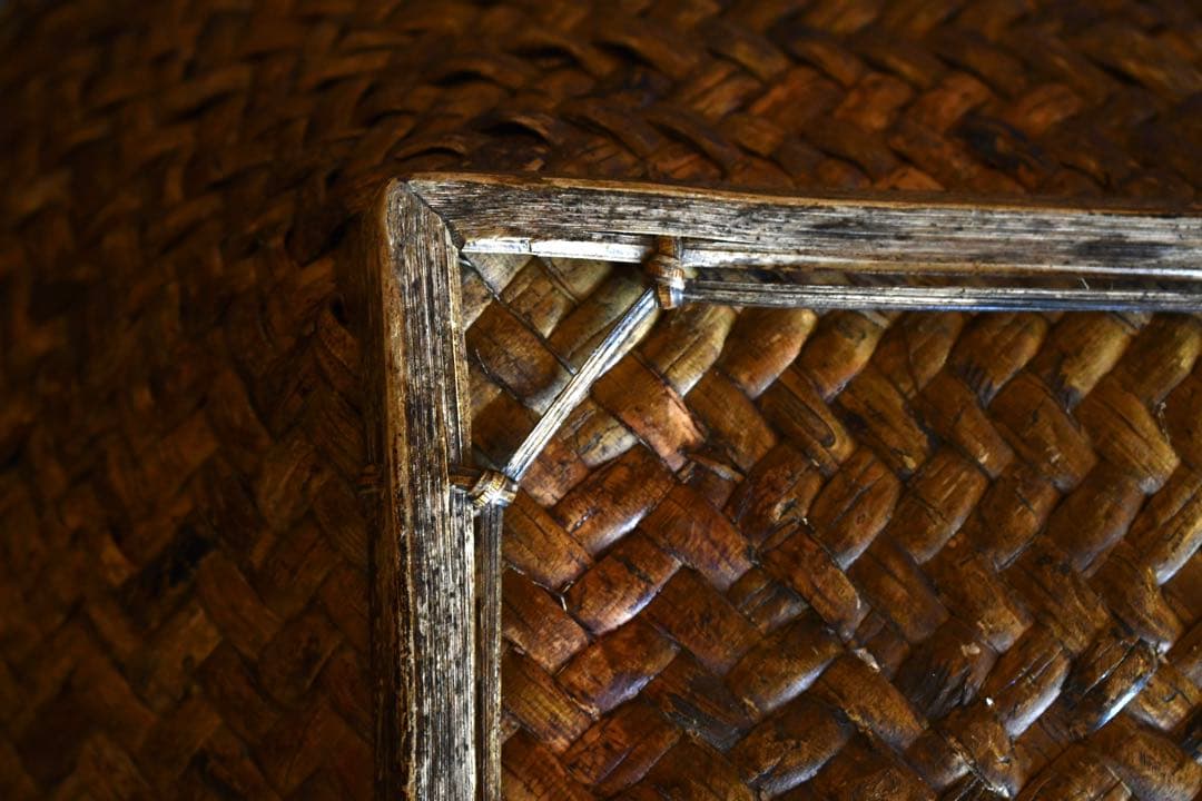 古道具 フィリピン ルソン島 古籠 民藝 vintage プリミティブ 竹編み