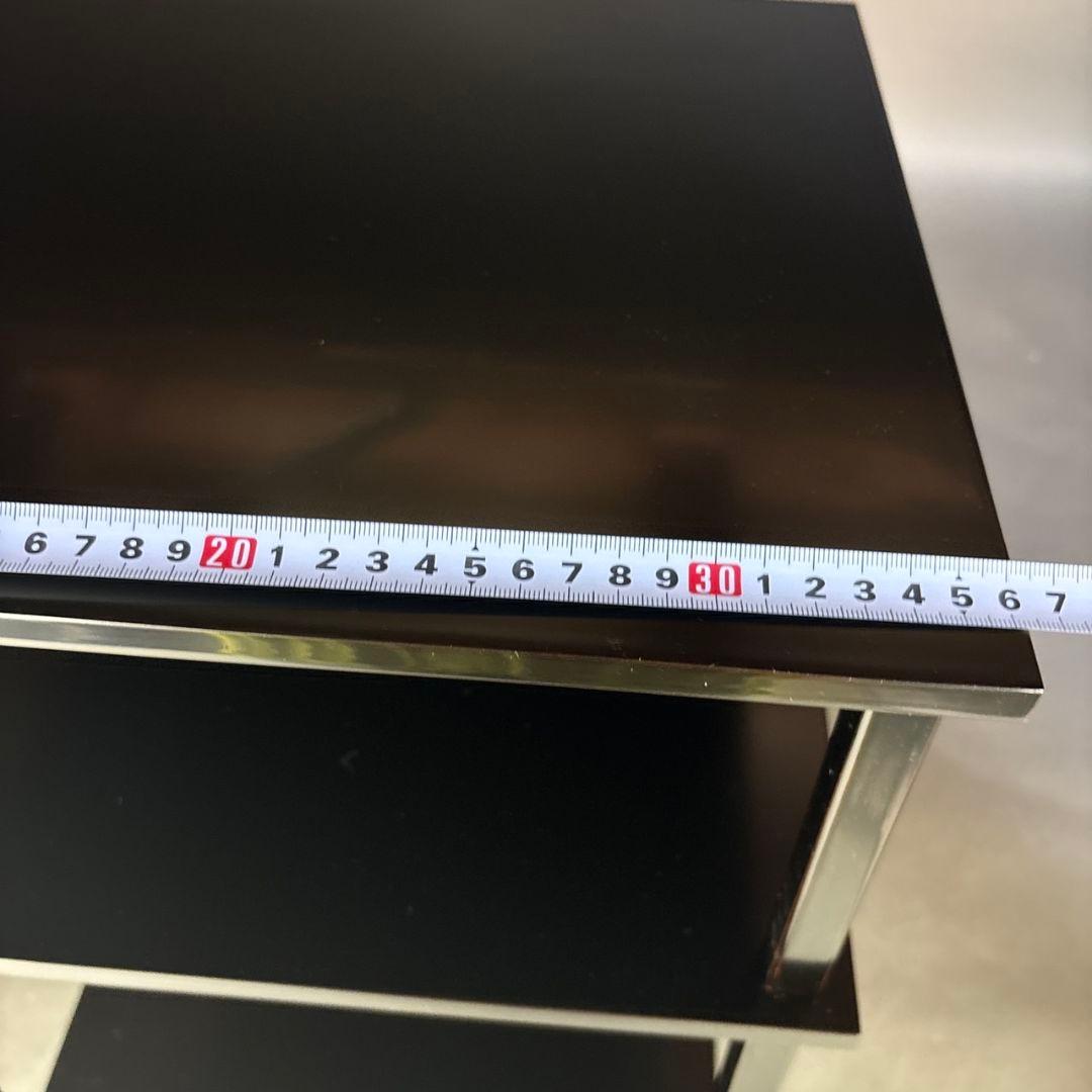 茶道具　塗師　宗春　米棚　共箱