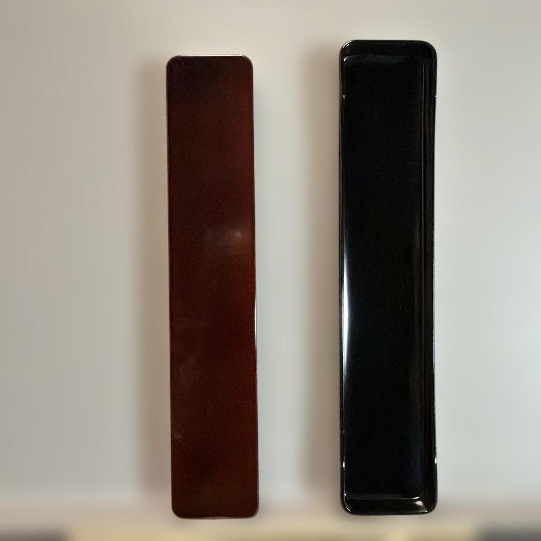 福島県の伝統工芸品 会津塗り（漆塗り）の筆箱　（110）