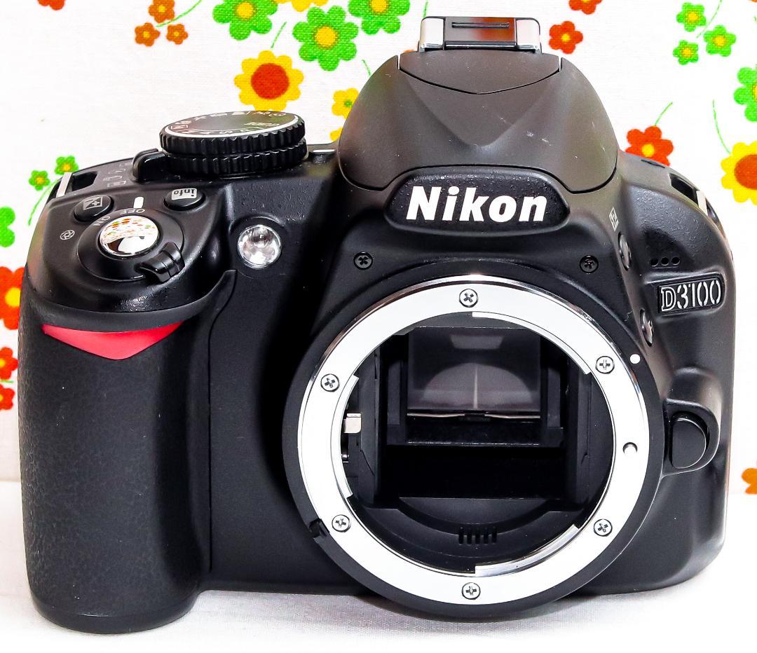 ニコン Nikon D3100☆スマホに転送♪☆手振れ補正付き☆初心者おススメ！