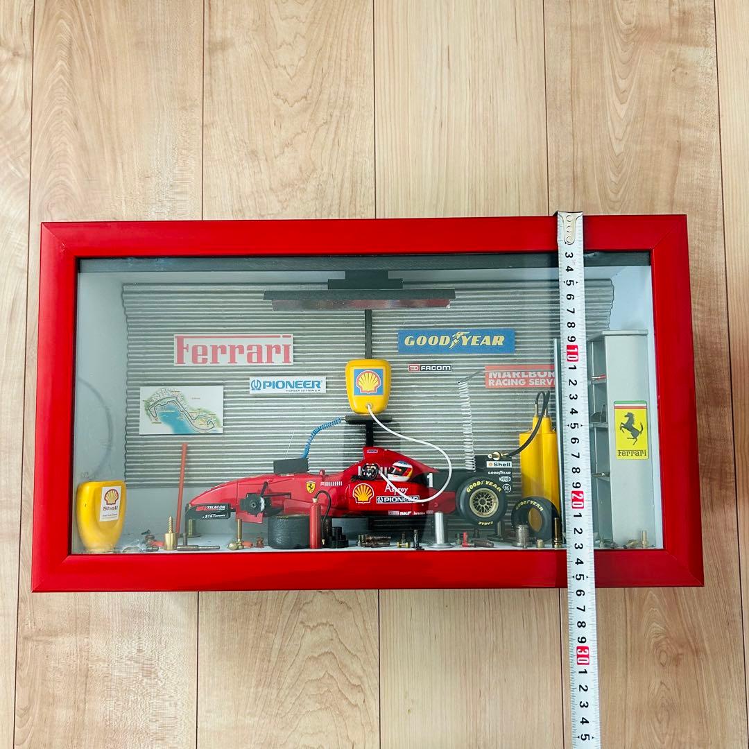 リシャールボックス フェラーリF1ジオラマ 希少 パトリックリシャール