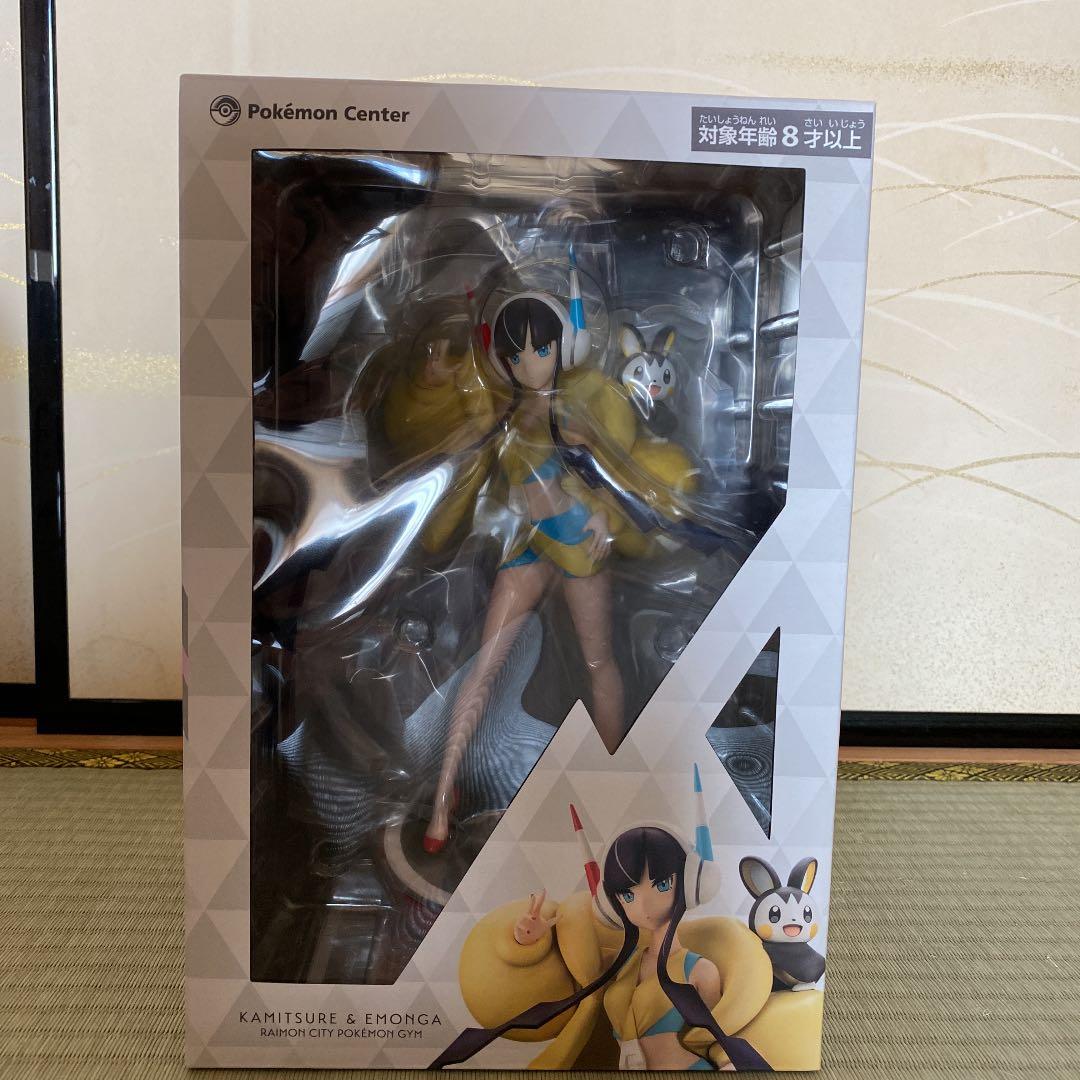 ポケモンセンターオリジナル フィギュア カミツレ＆エモンガ 1/8 公式