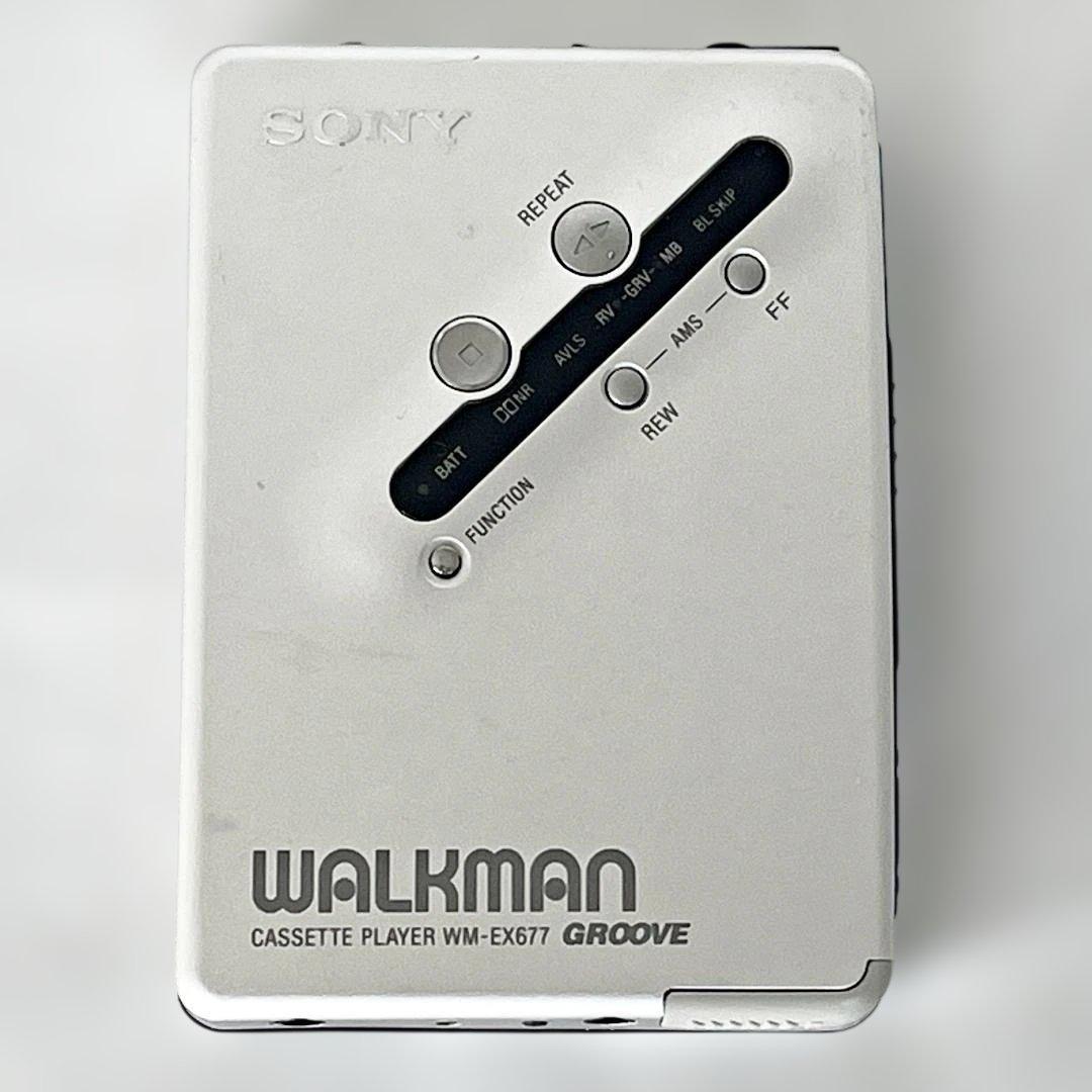 通電OK SONY WM-EX677 シルバー ウォークマン ソニー ジャンク - メルカリ