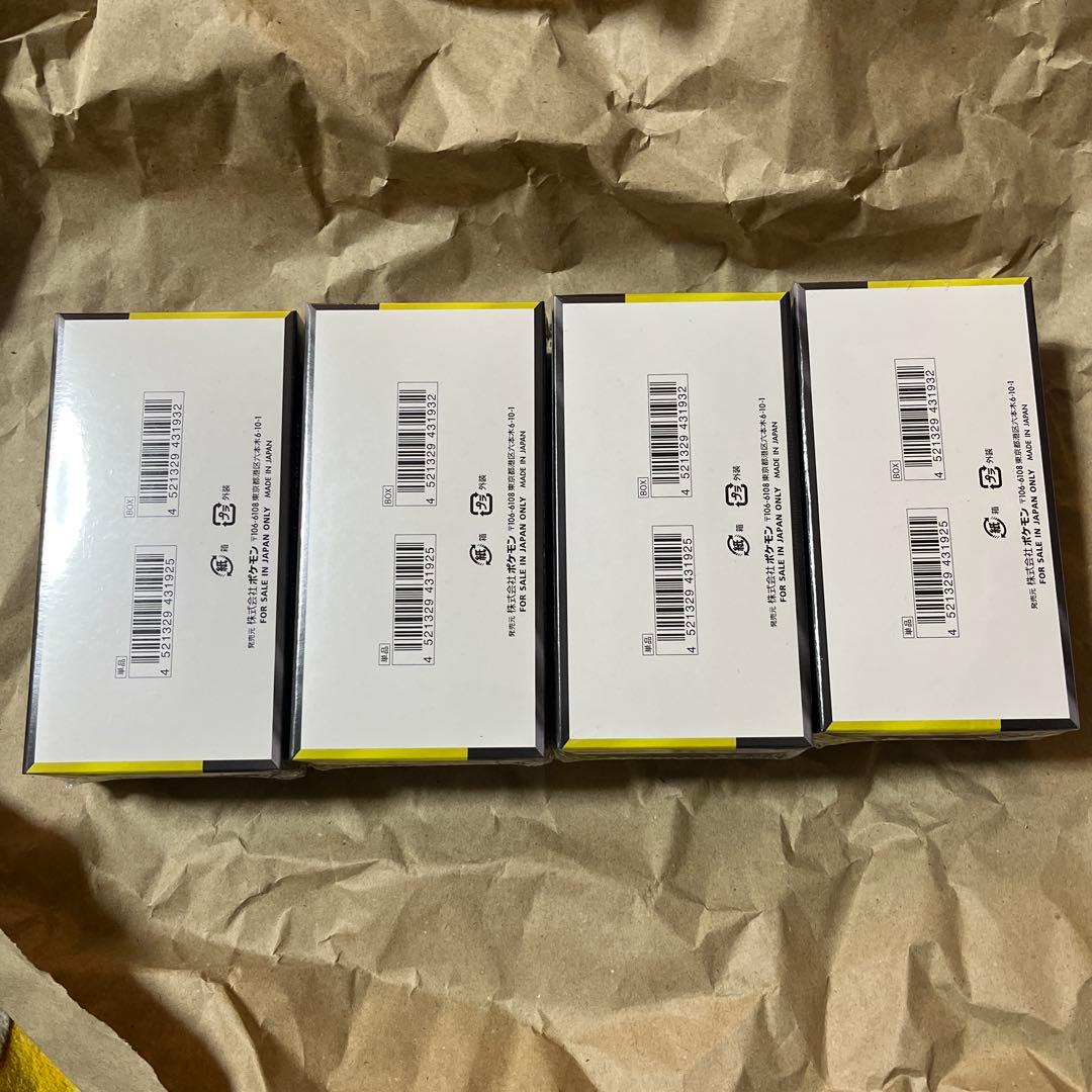 ポケモンカード　メガドリームex 4box