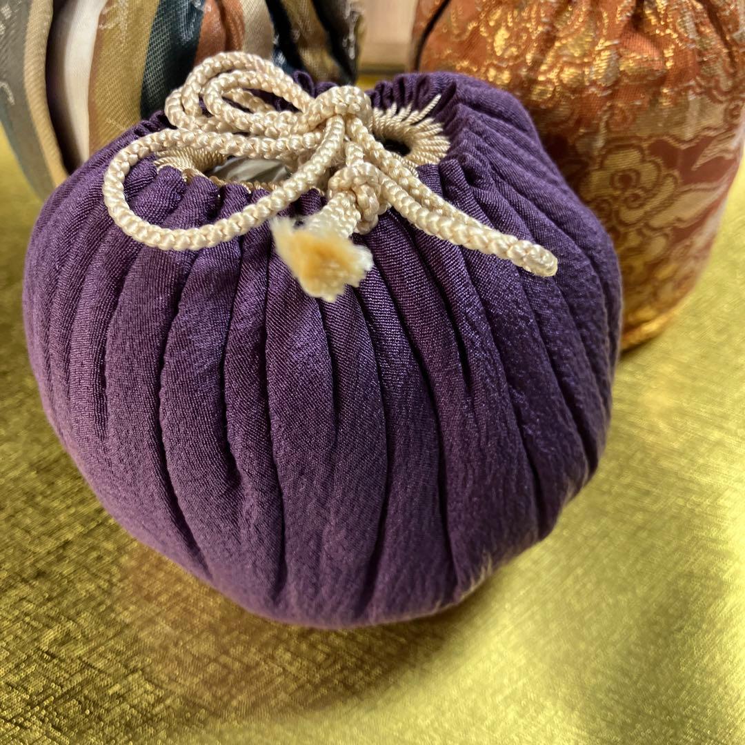 茶器 備前肩衝茶入 銘 心の友 仕覆3 而妙斎書付