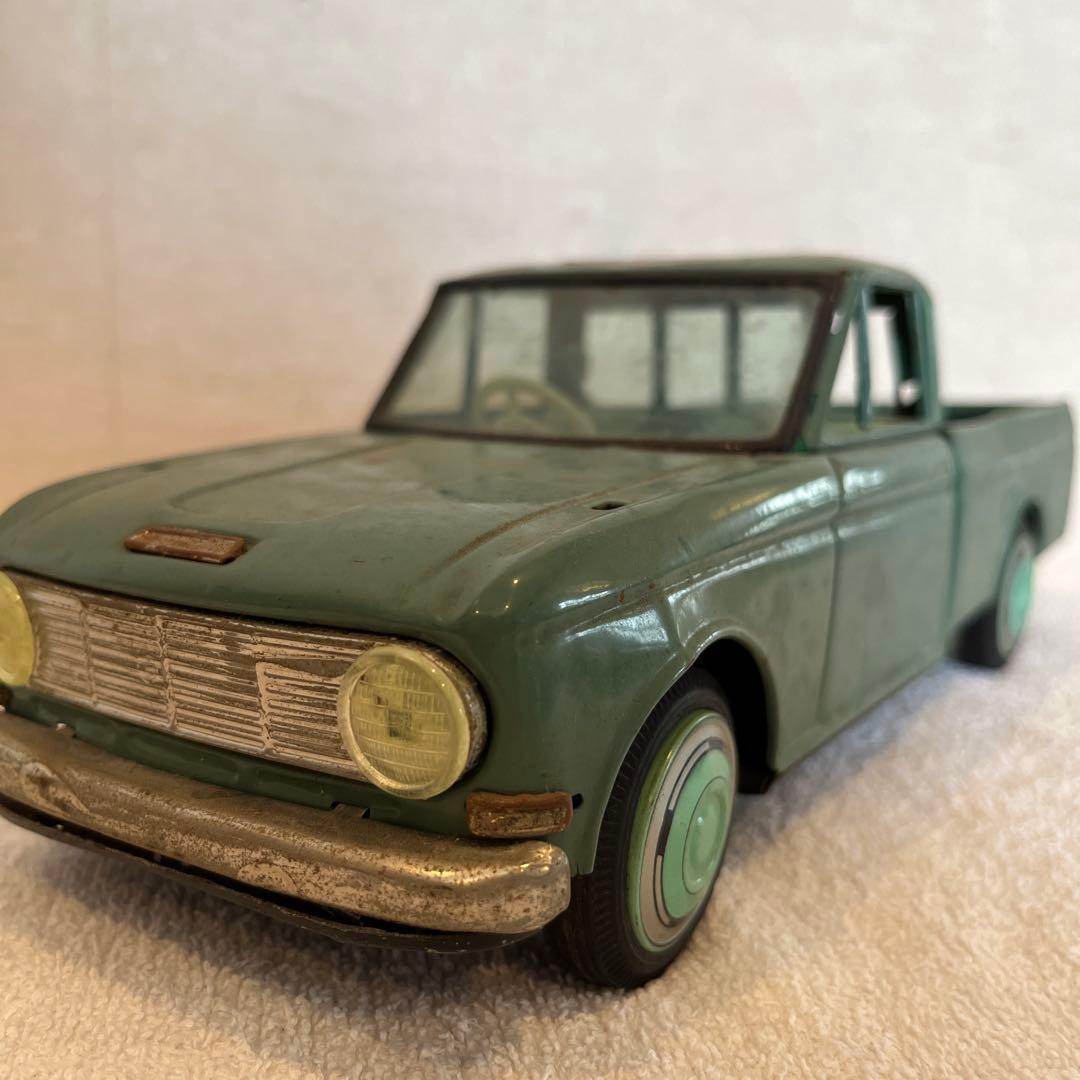 当時物 野村トーイ 新型ダットサン1300 トラック ブリキ玩具 日本製