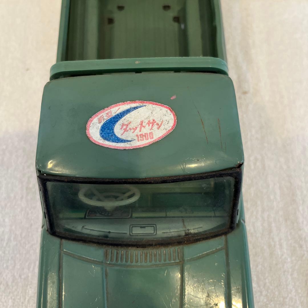 当時物 野村トーイ 新型ダットサン1300 トラック ブリキ玩具 日本製