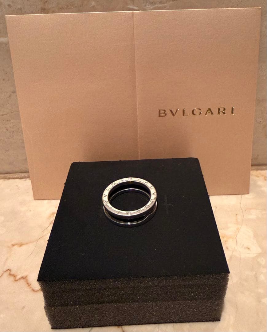 ブルガリ　ビーゼロワン　セーブ・ザ・チルドレン リング　サイズ56