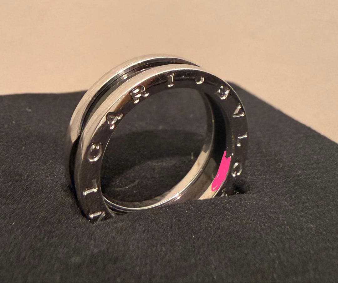 ブルガリ　ビーゼロワン　セーブ・ザ・チルドレン リング　サイズ56