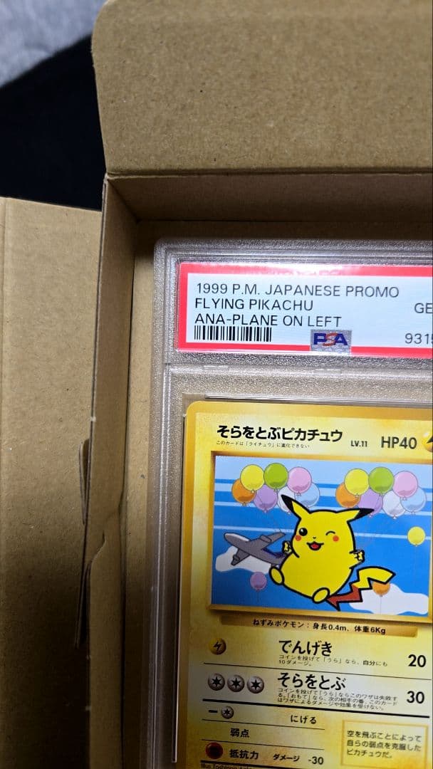 psa10 そらをとぶピカチュウ