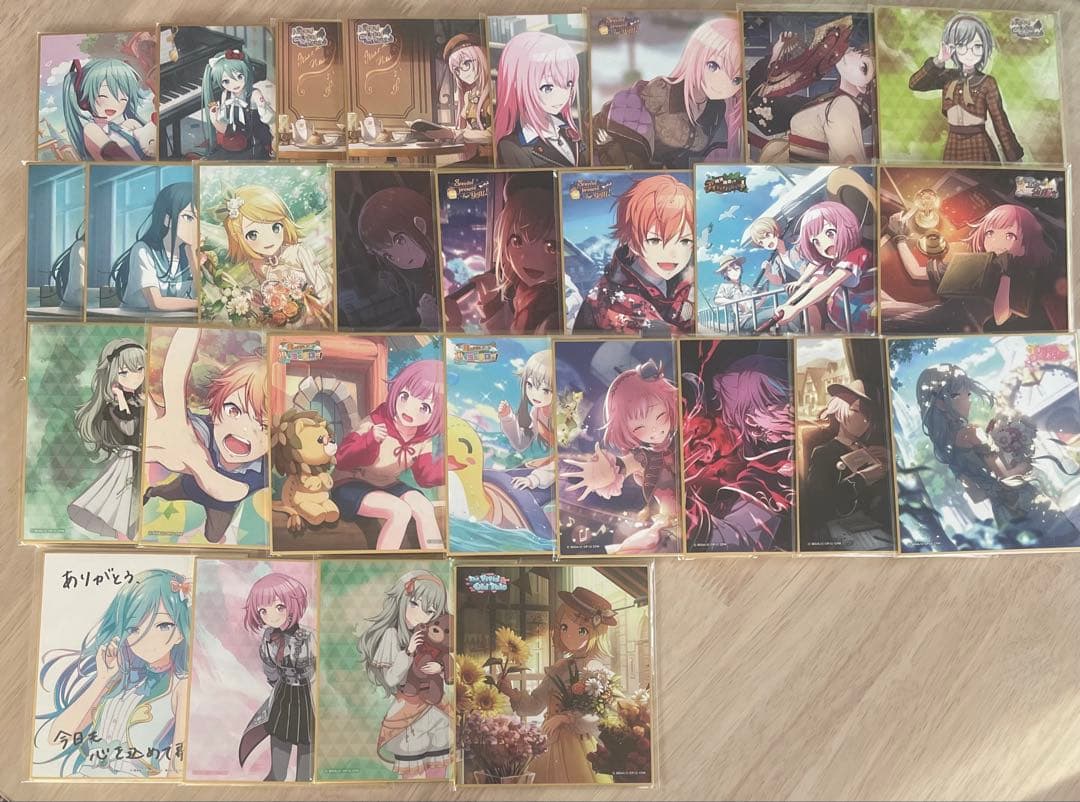 プロセカ 色紙 まとめ売り - メルカリ