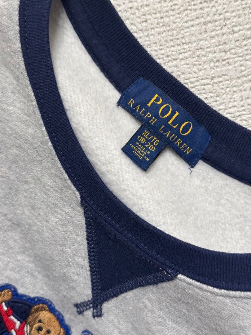 美品　ラルフローレン ポロベア　トレーナー　170cm