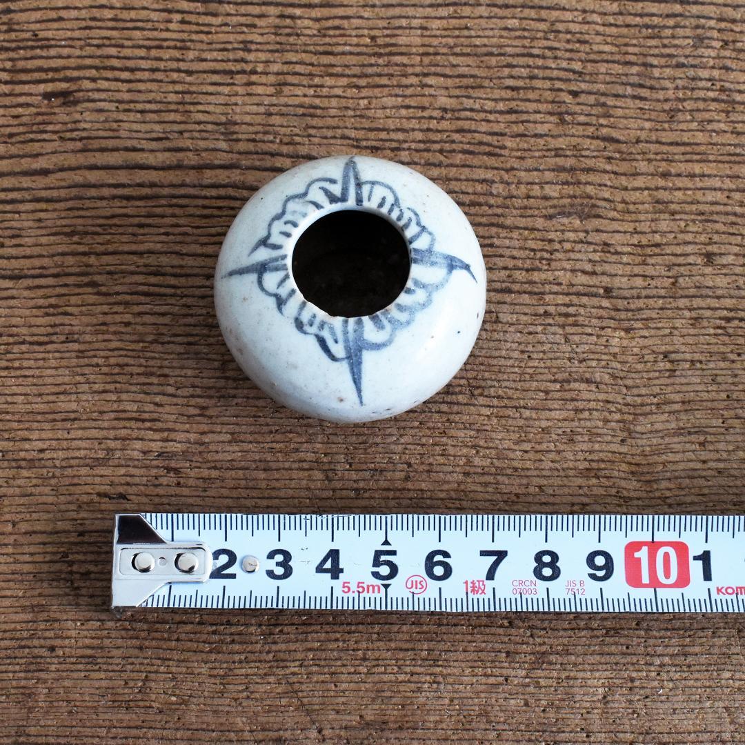 李朝 分院期 染付 小壺 / 韓国 朝鮮 古伊万里 瀬戸 備前 常滑 古