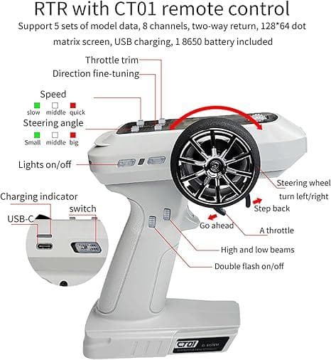 【コバ】 LDARC X43 RTR ミニクローラー デザートイエロー