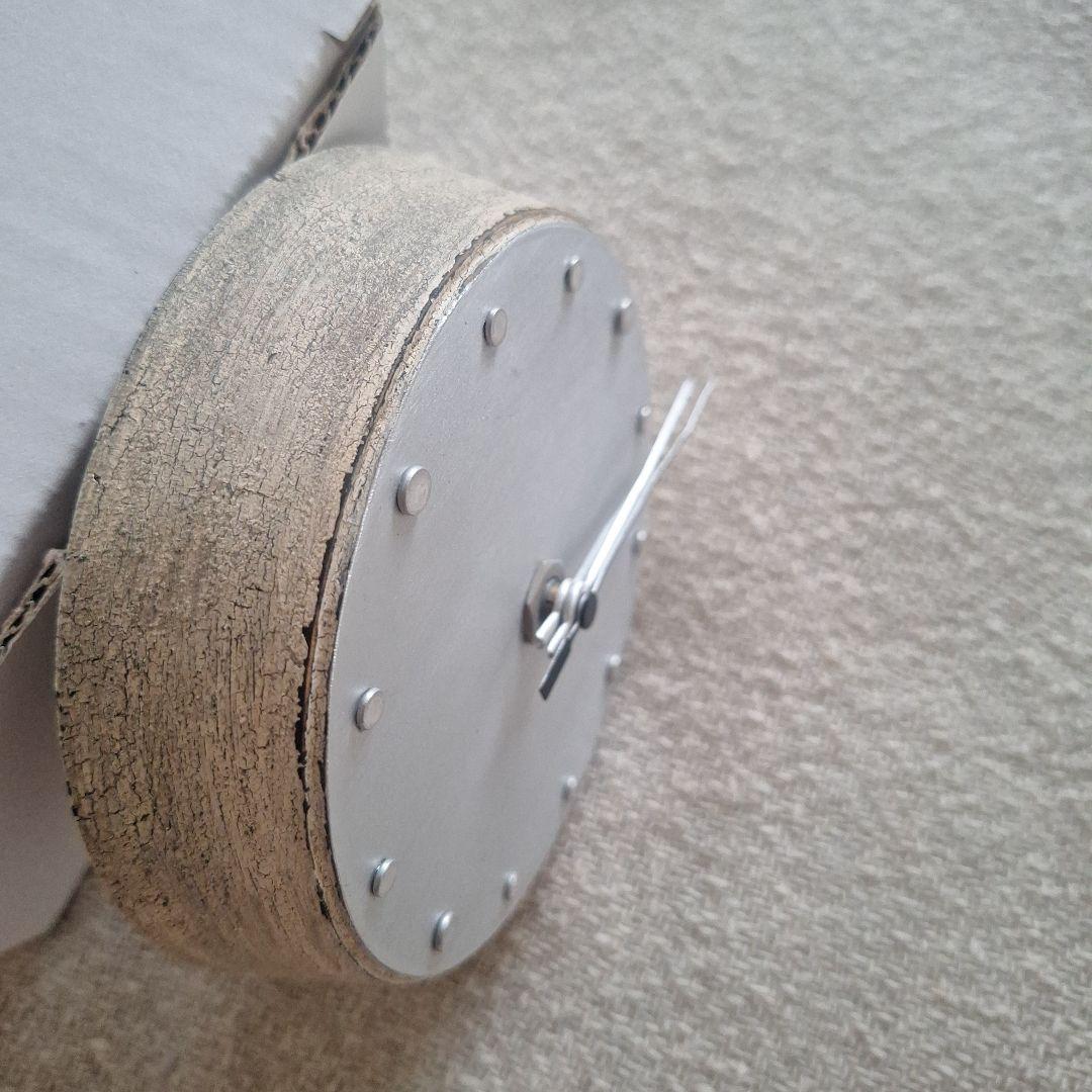 難あり*chikuni * wall clock　アルミ希少　三谷龍二　井藤昌志