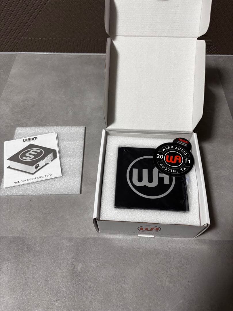 WARM AUDIO DIRECT BOX PASSIVE DI ボックス