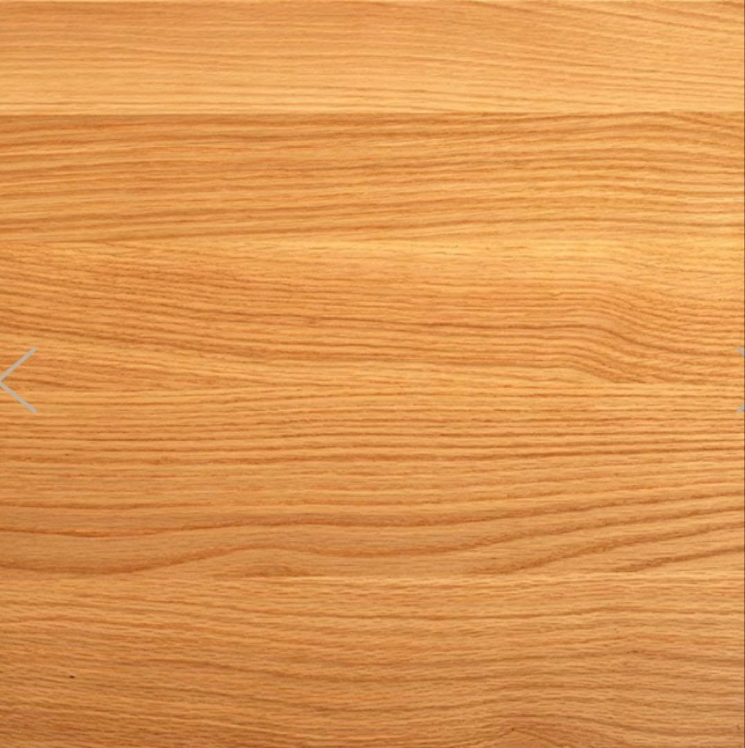 ダイニングテーブル　天然木製　２脚　オーク