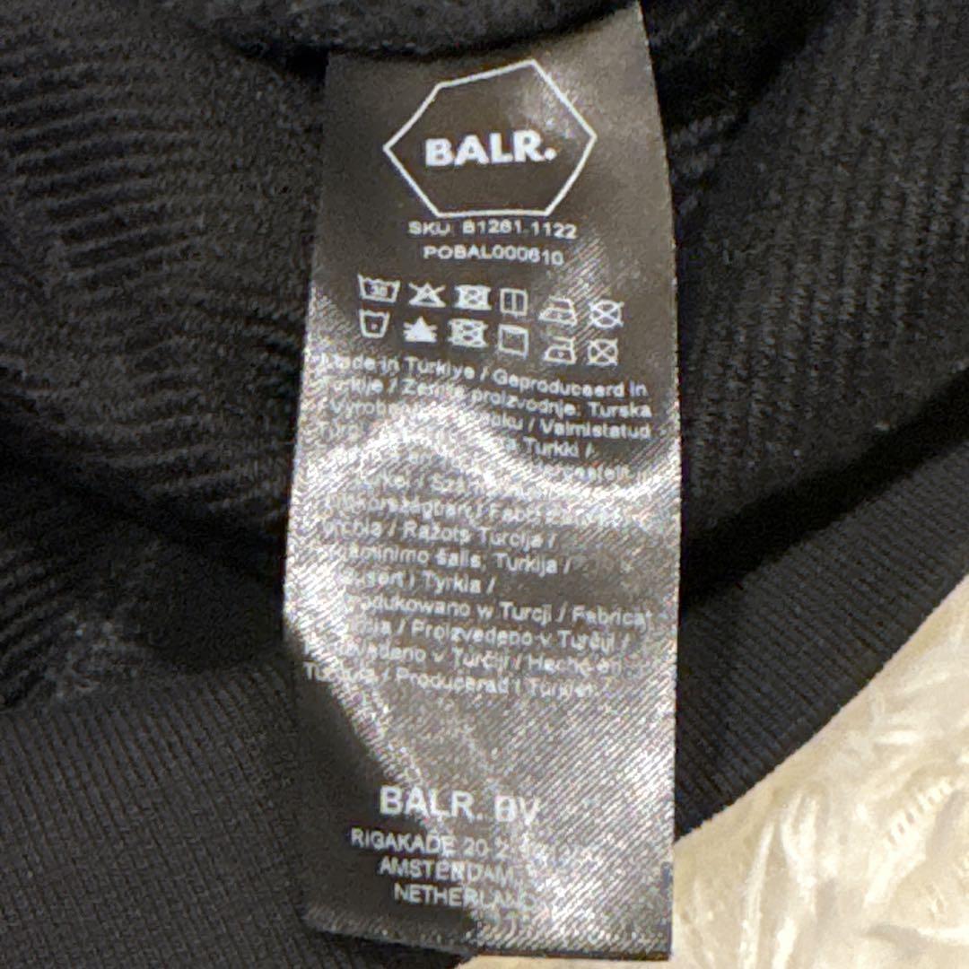 BALR. 日本限定 ゲームデイ ボックスフィット パーカー XXL 黒 美品