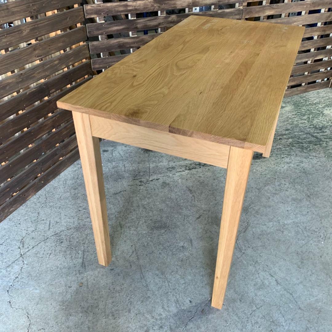 I925\" MUJI 無垢材デスク W1100 オーク材