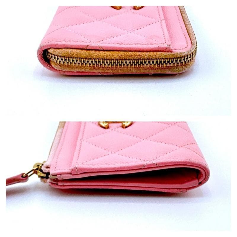 シャネル キャビアスキン マトラッセ ケース★