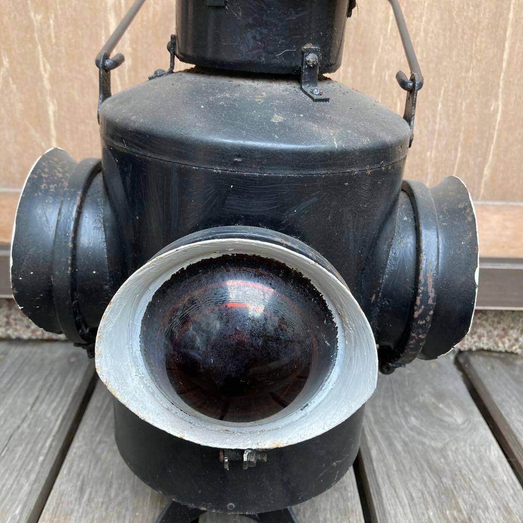 【鉄道マニア必見】　手持ち型信号器　渡邊燈器株式会社　昭和63年製