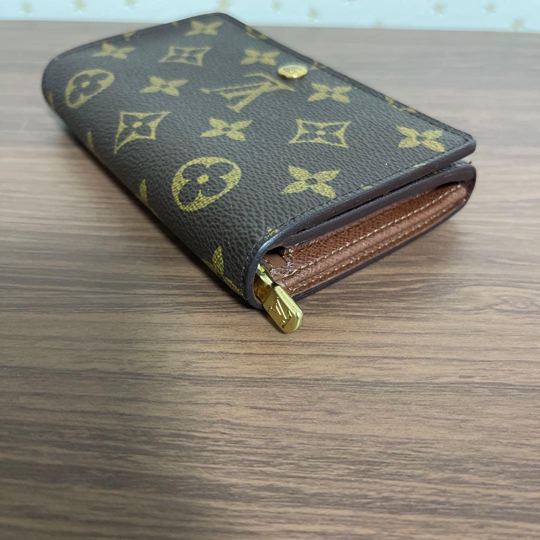 【極美品】ルイヴィトン モノグラム ポルトモネ ビエ トレゾール 二つ折り財布