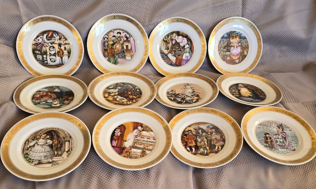 ロイヤルコペンハーゲンアンデルセンプレート 12枚 ロイヤルコペンハーゲンアンデルセンプレート 12枚