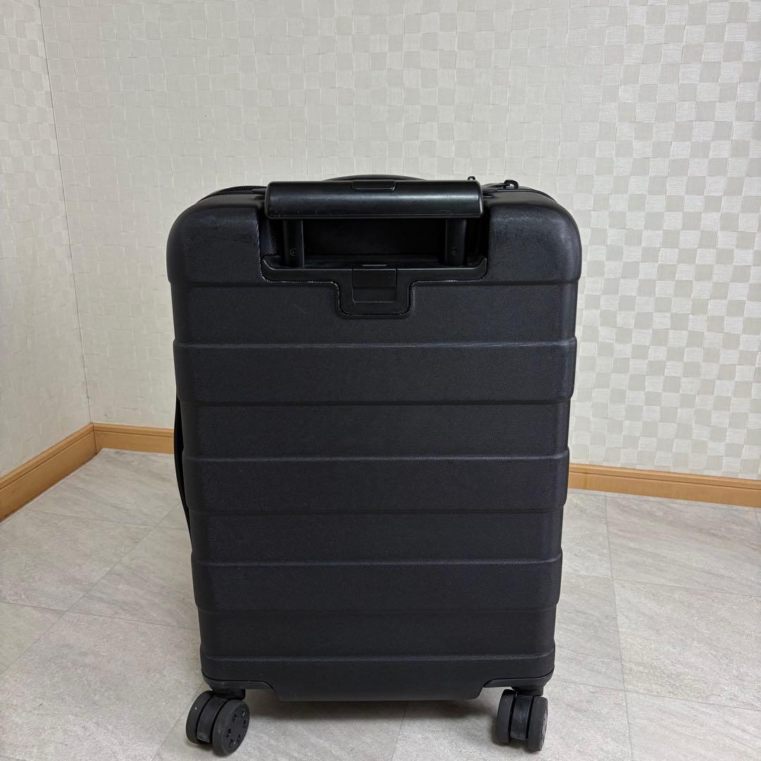 MUJI 無印良品 キャリーケース ブラック 36L スーツケース ストッパー