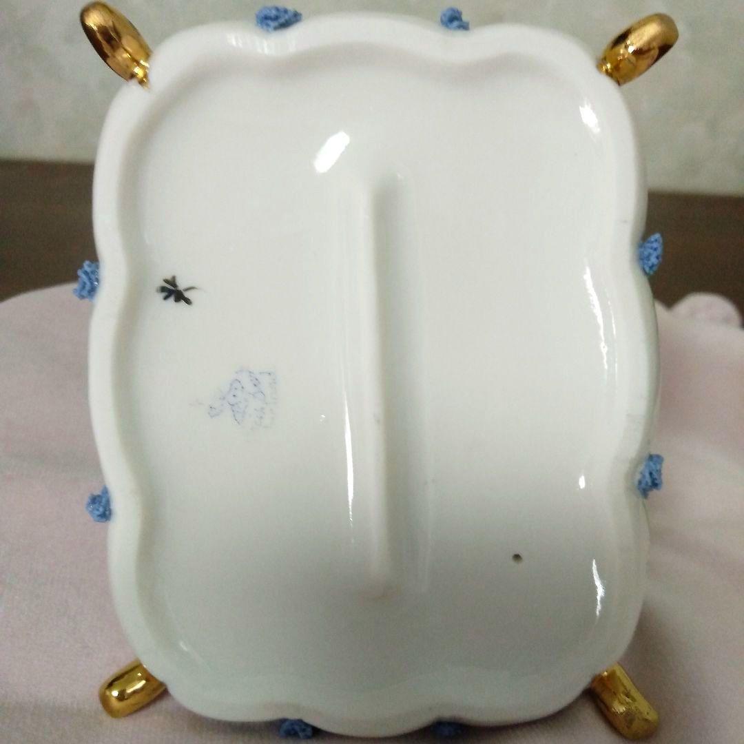 希少 美品 アイリッシュドレスデン 猫 フィギュリン アンティーク