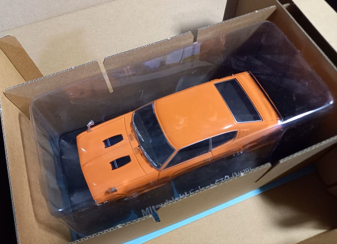 中古模型 三菱 ギャラン GTO 1970年式 オレンジ