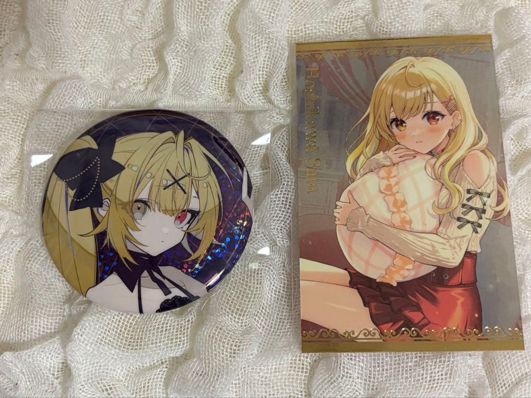 星川サラ タロット缶バッジ ボイスカード - メルカリ