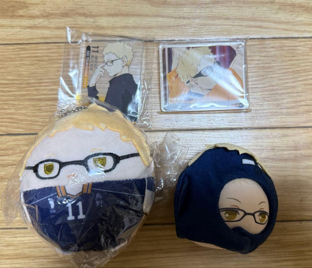 m*o様 ハイキュー　月島蛍　グッズ　アクリルスタンド　缶バッジ　102点　まと