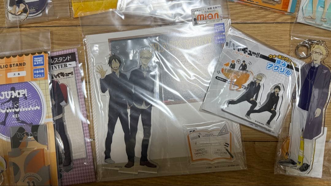 m*o様 ハイキュー　月島蛍　グッズ　アクリルスタンド　缶バッジ　102点　まと