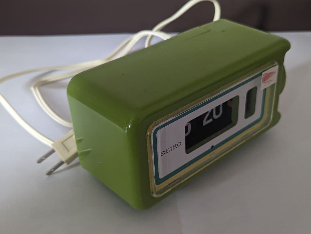 レア】セイコー SEIKO DP691T パタパタ時計 目覚まし時計4点セット