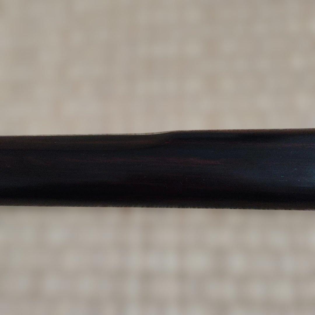 ぜろまる　本黒檀木刀100cm、本黒檀脇差55cm 台座無