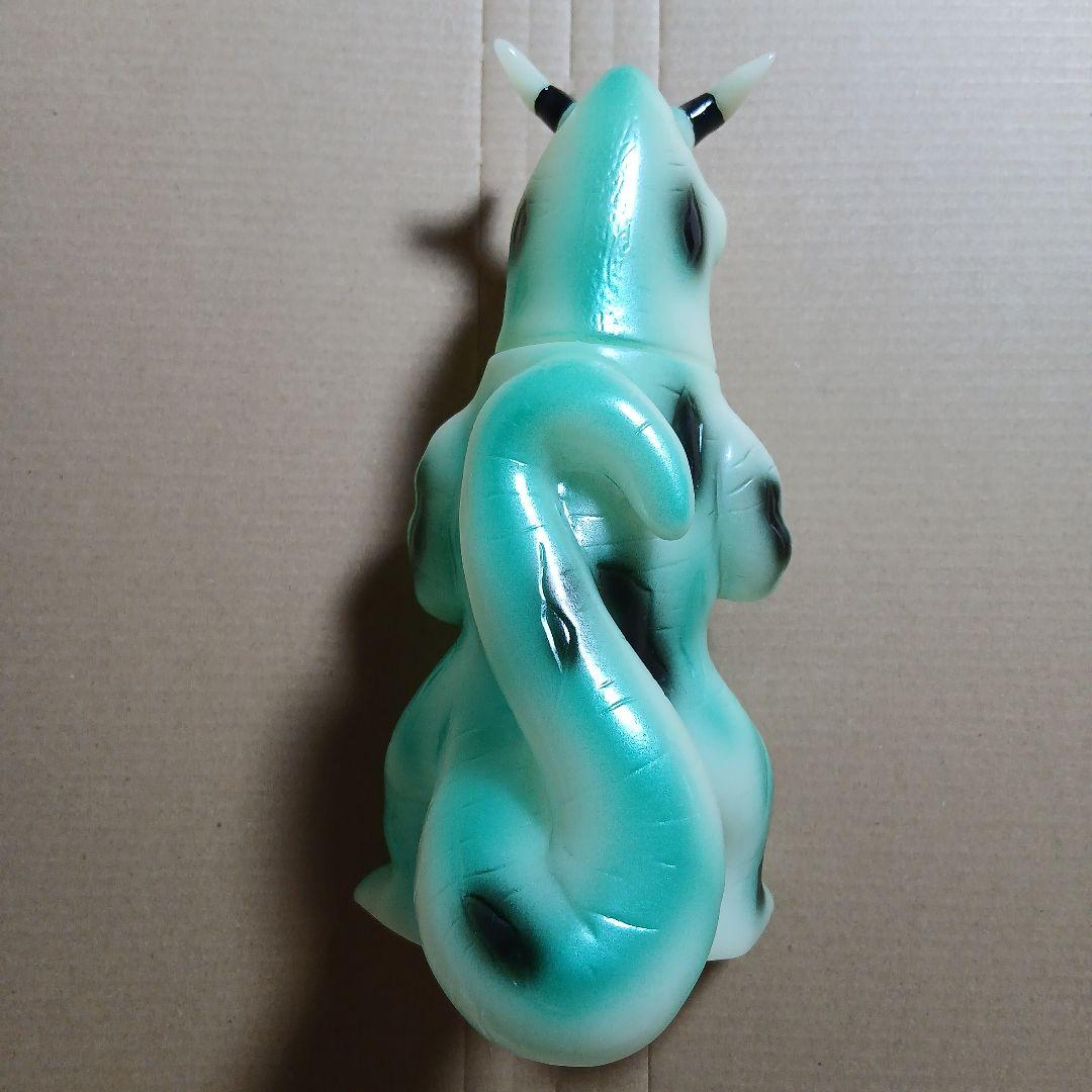 ア*キ様 u.s.toys ウルトラセブン 怪獣 ソフビ エレキング 蓄光