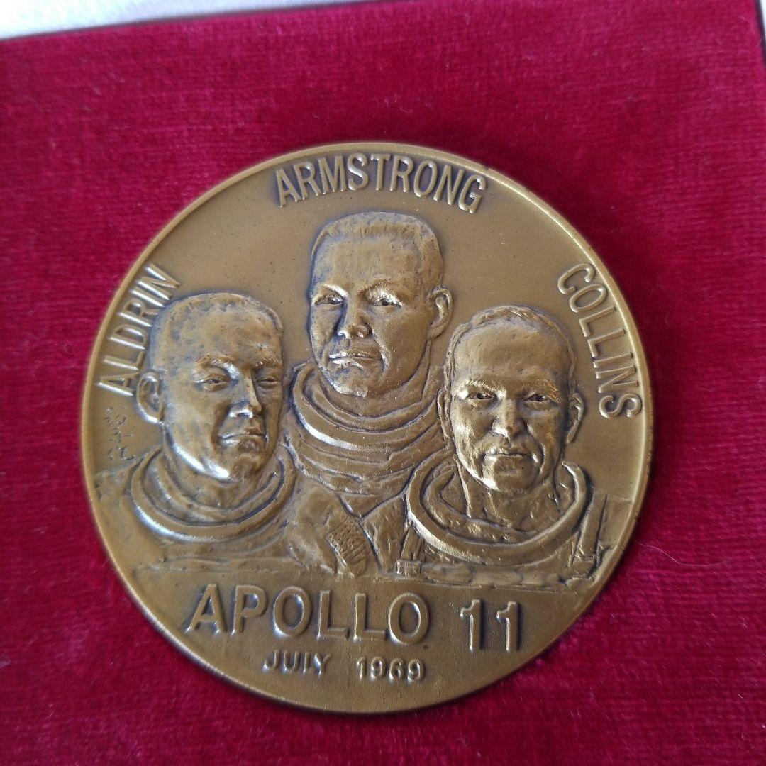 アポロ11号月面着陸記念メダル1969良品！ - メルカリ