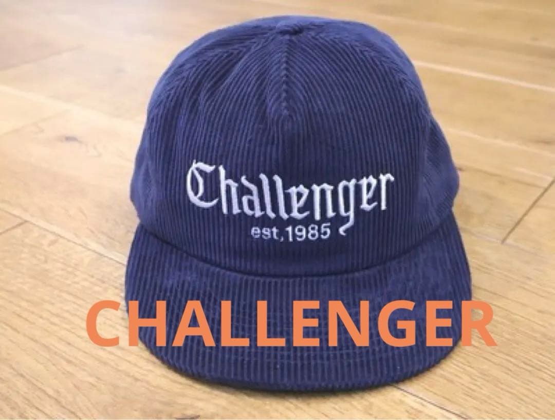CHALLENGER/CORDUROY CAP/NAVY-今季特売イチオリーズ