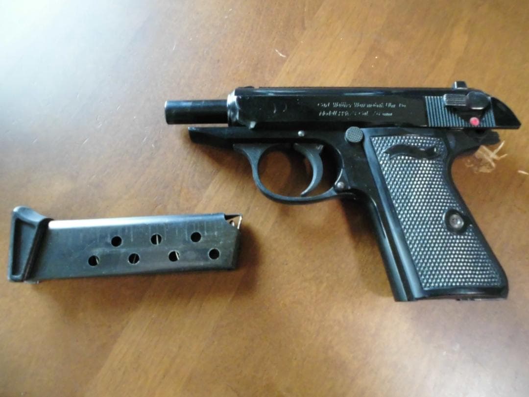 マルシンワルサーPPK　SPGプラスチックモデルガン