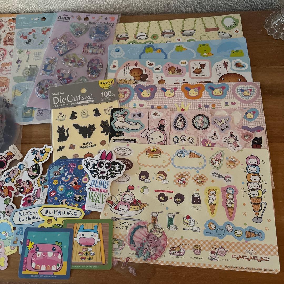 シール帳 完成品 しずくちゃん ボンボンドロップシール 全種