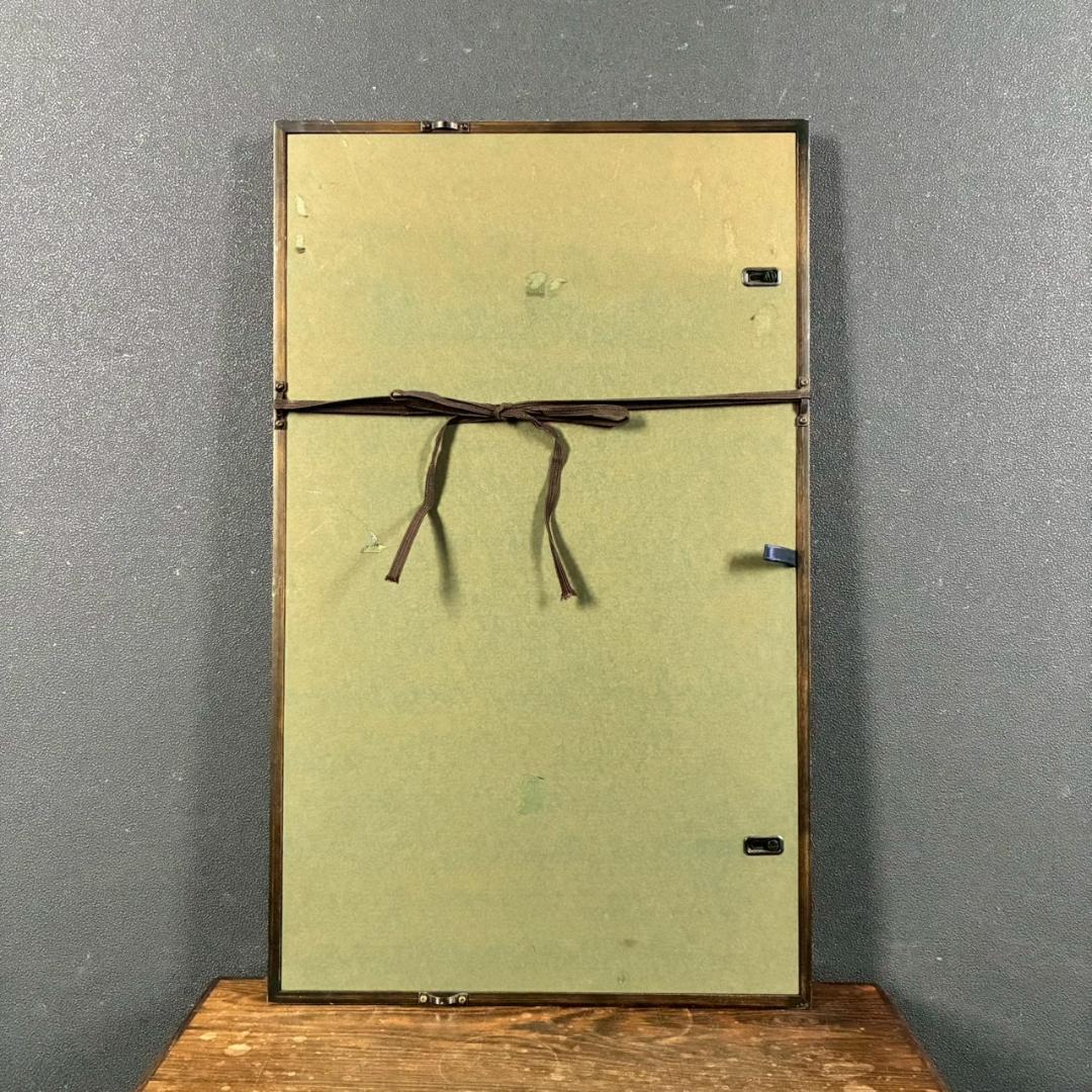 美品 福本正 Boy s life 木版画 直筆サイン 印章入り アダチ版画 モダン